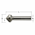 Kegelsenker HSS-E05 3 Schneiden 100° D10,4